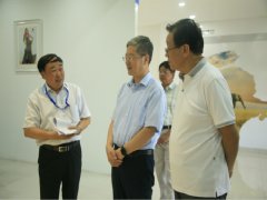 中國紡織工業(yè)聯(lián)合會(huì)副會(huì)長夏令敏等來公司考察